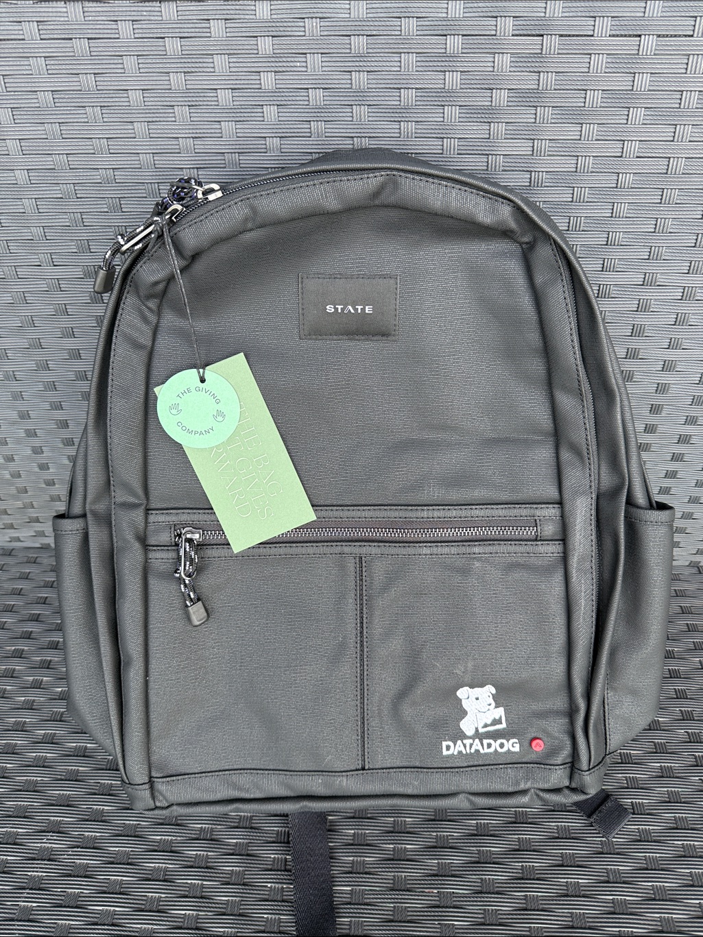 State Backpack With Datadog Patch
